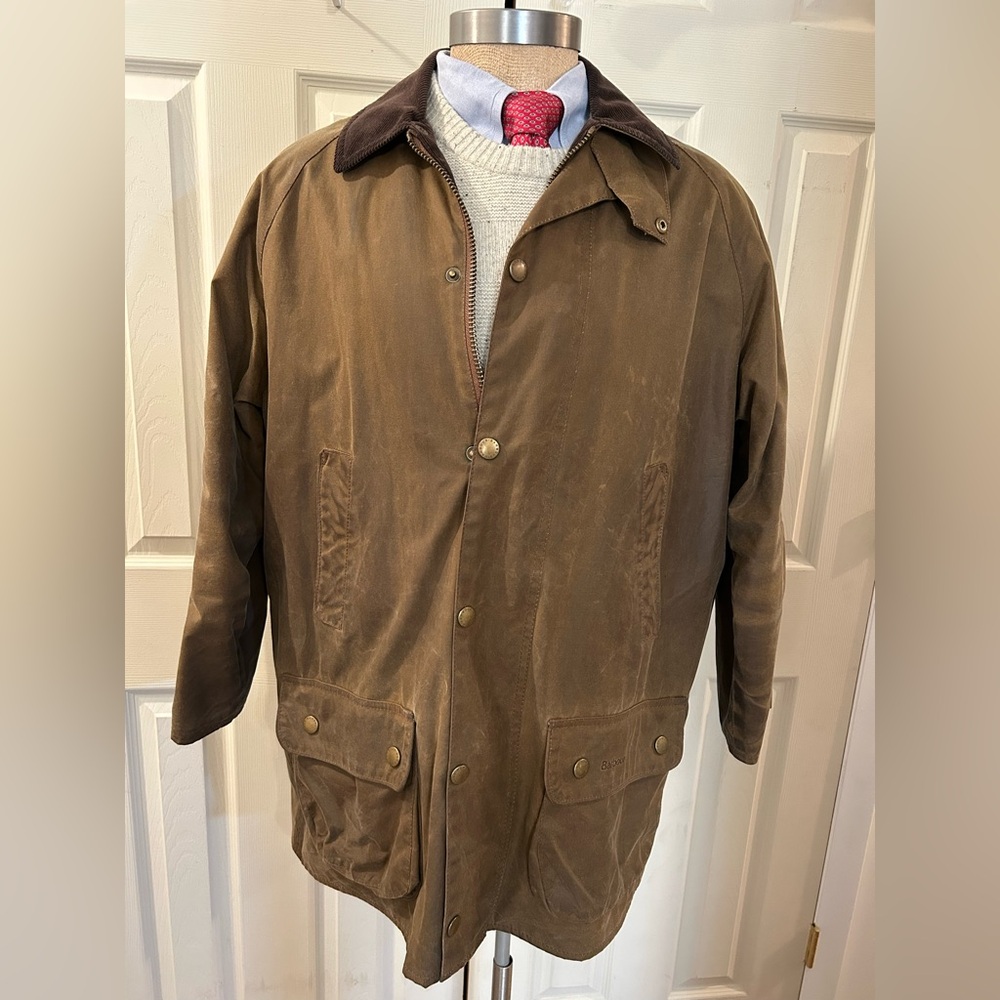 Coat Barbour Contemporary Beaufort Excellent Condition A156 Size EX Large